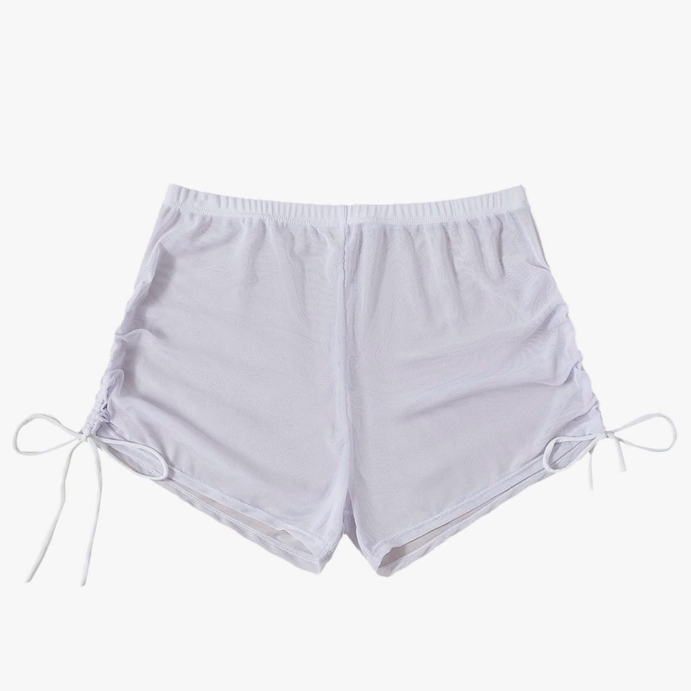 Mesh Swimsuit Cover-up Shorts